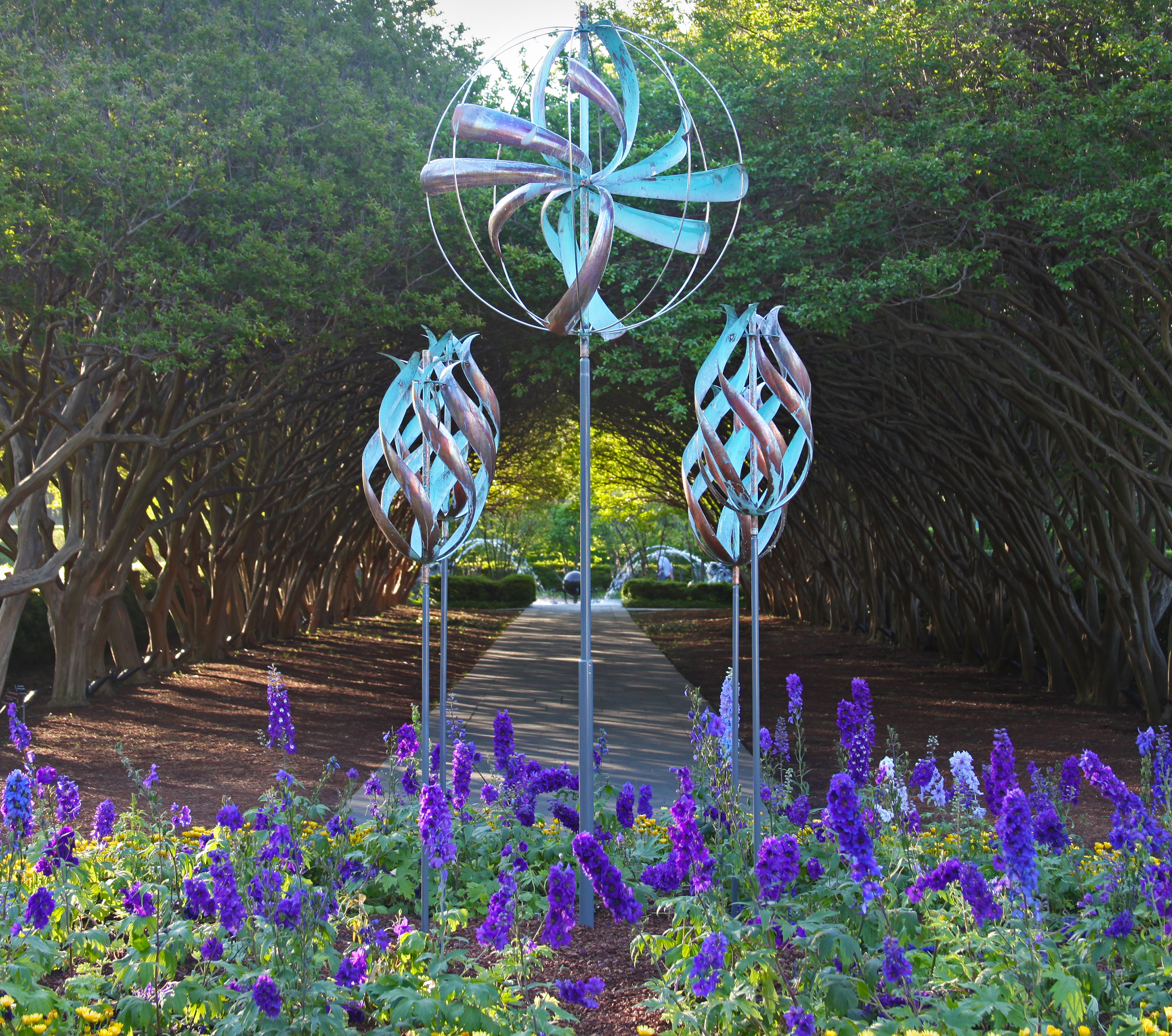 Kinetic Art Comes to the Dallas Arboretum, Courtesy of Lyman Whitaker -  Dallas Arboretum and Botanical Garden Blog